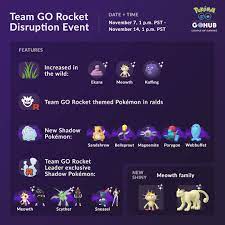 Team GO Rocket Disruption Event