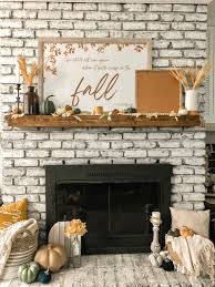 rustic mantel decorating ideas for