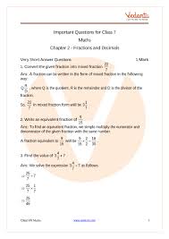 Cbse Class 7 Maths Chapter 2