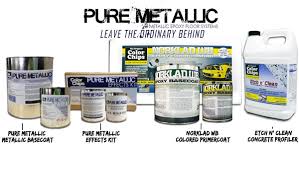 pure metallic metallic epoxy floor kits