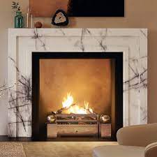 Marble Fireplace Surround Bonfire
