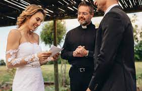 ask someone to officiate your wedding