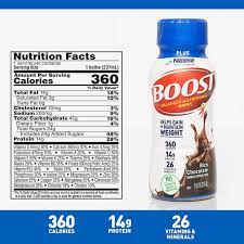 boost plus boost nutritional drinks
