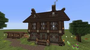 minecraft story meval house horse
