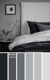 black and grey bedroom color scheme