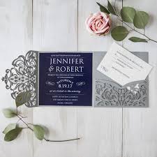 European Style Laser Hollow Personal Wedding Inviitation Cards Customization Invites With Envelope Wedding Accessory Blank Inner Custom Wedding