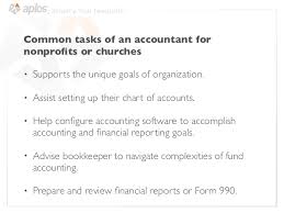 Nonprofit Accounting Overview For Accountants
