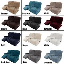 2 Seater Loveseat Recliner Cover With