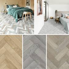 Pergo's vinyl flooring comes in 60 different designs, including wood, stone, and tile look. Vinyl Flooring Cushion Lino Roll Herringbone Wood Effect Sheet Parquet Design Ebay