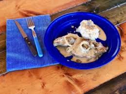 Remove from the skillet and keep warm. Smothered Steak With Homemade Mushroom Gravy Kent Rollins