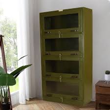 Steel Bookcase Cupboard With Plain