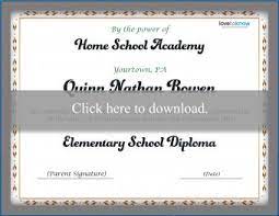 home diploma facts and free