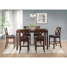 Get free shipping on qualified cherry dining room sets or buy online pick up in store today in the furniture department. Picket House Furnishings Alexa 7 Piece Cherry Dining Set Dax1007cs The Home Depot
