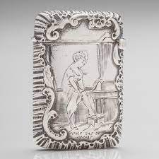 French .900 Silver Erotic Match Safe | Cowan's Auction House: The Midwest's  Most Trusted Auction House / Antiques / Fine Art / Art Appraisals