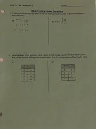Solved Math 131 R2 Worksheet 4 Name