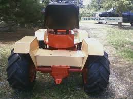 case 4x4 articulated garden tractor