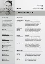 Resume Template   CV Template for Word  Mac or PC  Professional Resume  Design 