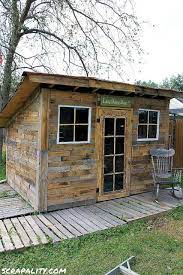 how to build a pallet shed kitchen