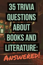Nov 12, 2021 · a comprehensive database of detective quizzes online, test your knowledge with detective quiz questions. Trivia Questions About Books And Literature Answered Keeping Up With The Penguins