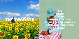 First album cover i ever did 2 years back. Tyler The Creator Throwaways Album Cover Concept Tylerthecreator