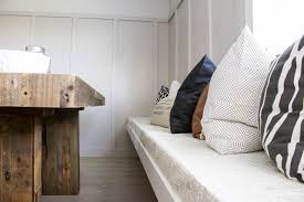 Diy No Sew Bench Cushion Designed Simple