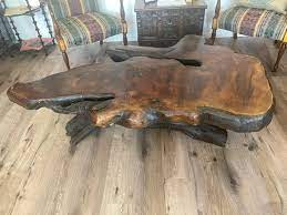 Redwood Coffee Table For At Pamono
