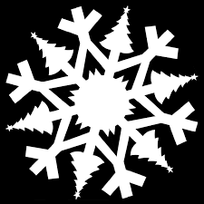 They make great window decorations, they can be attached to christmas gifts or you can hang them from your christmas tree. 5 Christmas Themed Paper Snowflake Templates Holidappy Celebrations
