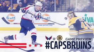 Caps Start Preseason In Boston