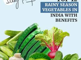 top 12 rainy season vegetables in india
