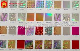 Source Rainbow Hot Stamping Film Foil Stamp Color Chart On M
