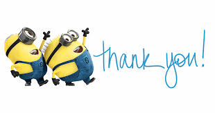 Image result for minion thank you