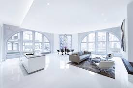 If you want to create a luxurious living space, you have to pay particular attention to furniture choices. Black And White Luxury Loft Give Cherished Feel Of Home Decoration