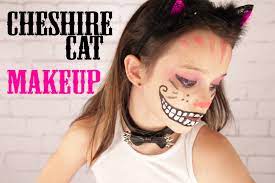 cheshire cat face halloween makeup