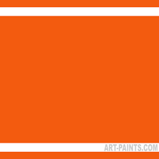 Cadmium Red Orange Colors Oil Paints