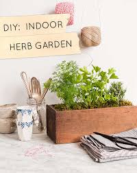 diy indoor herb garden