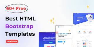 60 best free html bootstrap templates