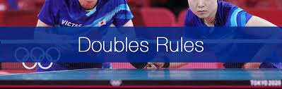 table tennis doubles player guide