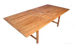 teak outdoor dining table 47 x 96 two