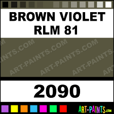 Brown Violet Rlm 81 International Military Enamel Paints