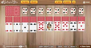 spider solitaire 2 suit play for free