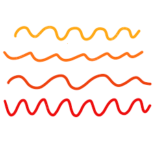 波線の赤い曲線マーカー記号イラスト画像とPSDフリー素材透過の無料ダウンロード - Pngtree
