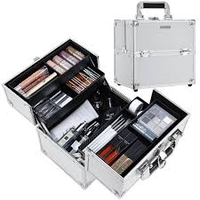 extra large makeup case cosmetic train