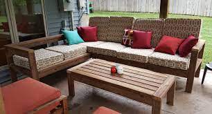 Diy Outdoor Sectional Couch Kinda