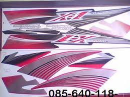 Stiker sporty buat vega r new : Striping Thailand Yamaha Vega Zr R Motif X 1 Striping Motor Variasi Dan Original