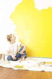 How To Calm A Bright Yellow Bedroom