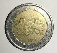 2 Euro Coin Finland 2001 - Etsy