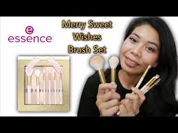 essence merry sweet wishes brushes
