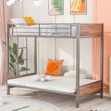 twin over futon bunk beds metal bed