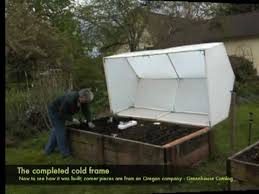 building the cold frame you