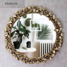 Round Wall Mirrors With Gold And Silver